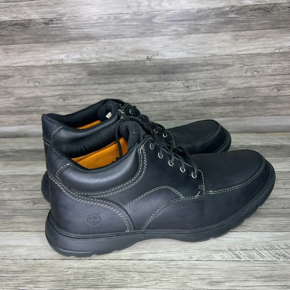 Timberland Earthkeepers Moc Toe Richmond Chukka Boots 73173 Black US 11.5W